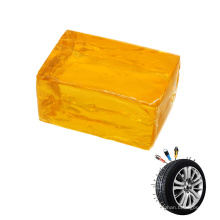 Ploymer Glue adhésif thermofusible PSA jaune bloc pneu colle chaude pour la mise à niveau des pneus de voiture Aviod adhésif anti-crevaison